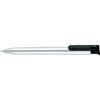 Branded Promotional ABSOLUTE ARGENT BALL PEN with Black Clip Pen From Concept Incentives.