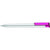 Branded Promotional ABSOLUTE ARGENT BALL PEN with Pink Clip Pen From Concept Incentives.