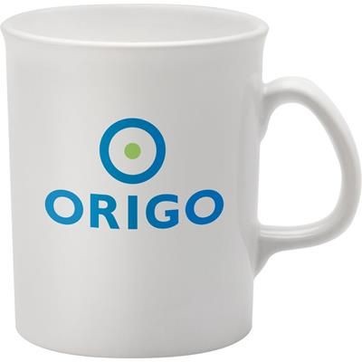 Branded Promotional ATLANTIC CERAMIC POTTERY MUG CUP Mug From Concept Incentives.