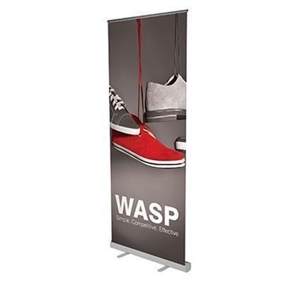 Branded Promotional BLOCKOUT WASP PULL UP BANNER ECONOMY Banner From Concept Incentives.