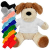 Branded Promotional BLANK PLUSH SOFT TOY 20CM DARCY DOG with Colour Tee Shirt Soft Toy From Concept Incentives.