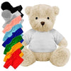 Branded Promotional BLANK PLUSH SOFT TOY JAMES III TEDDY BEAR with Colour Tee Shirt Soft Toy From Concept Incentives.