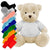 Branded Promotional BLANK PLUSH SOFT TOY JAMES III TEDDY BEAR with Colour Tee Shirt Soft Toy From Concept Incentives.