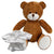 Branded Promotional BLANK PLUSH SOFT TOY RICHARD TEDDY BEAR with Dressing Gown Soft Toy From Concept Incentives.