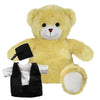 Branded Promotional BLANK PLUSH SOFT TOY 20CM ELIZABETH TEDDY BEAR with Gradution Outfit Soft Toy From Concept Incentives.