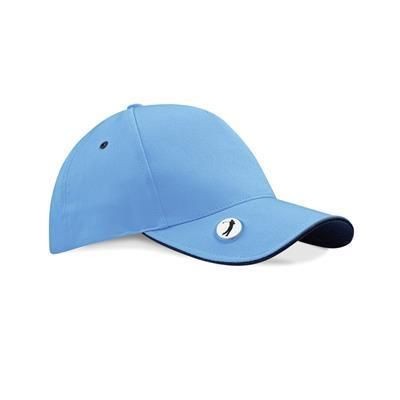 Branded Promotional BEECHFIELD PRO-STYLE BALL MARKER GOLF BASEBALL CAP Baseball Cap From Concept Incentives.