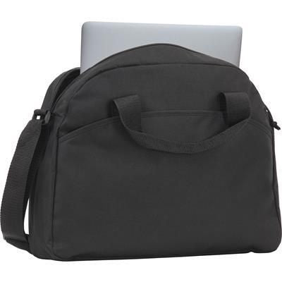 Branded Promotional MARLEY BUSINESS BAG in Black Bag From Concept Incentives.