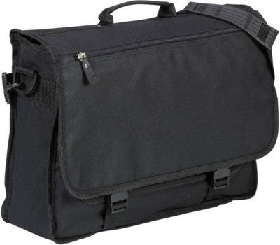 Branded Promotional DOVER MEETING BUSINESS BAG in Black Bag From Concept Incentives.