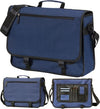 Branded Promotional DOVER MEETING BUSINESS BAG in Navy Blue Bag From Concept Incentives.