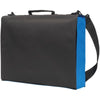 Branded Promotional KNOWLTON DELEGATE BAG in Black & Royal Bag From Concept Incentives.