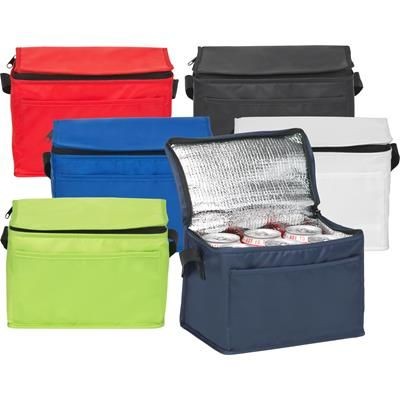 Branded Promotional TONBRIDGE 6 CAN COOLER BAG Cool Bag From Concept Incentives.