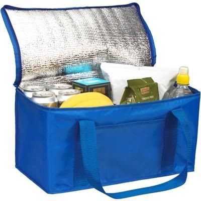 Branded Promotional TONBRIDGE 12 CAN COOLER BAG in Blue Cool Bag from Concept Incentives