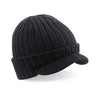 Branded Promotional BEECHFIELD PEAKED BEANIE HAT Hat From Concept Incentives.