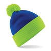 Branded Promotional BEECHFIELD SNOWSTAR TWO-TONE BEANIE HAT Hat From Concept Incentives.