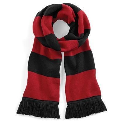 Branded Promotional BEECHFIELD VARSITY SCARF Scarf From Concept Incentives.