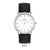 Branded Promotional UNISEX WHITE DIAL WATCH Watch From Concept Incentives.
