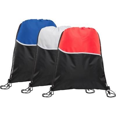 Branded Promotional HAYES DRAWSTRING BAG Bag From Concept Incentives.