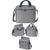 Branded Promotional TUNSTALL LAPTOP BUSINESS BAG in Grey Bag From Concept Incentives.
