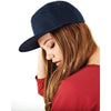 Branded Promotional BEECHFIELD PITCHER SNAPBACK Baseball Cap From Concept Incentives.