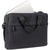 Branded Promotional ECO-NATURAL HARBLEDOWN CANVAS SHOULDER BAG in Black Bag From Concept Incentives.