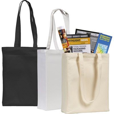 Branded Promotional GROOMBRIDGE 10OZ COTTON CANVAS SHOPPER TOTE BAG COLLECTION Bag From Concept Incentives.