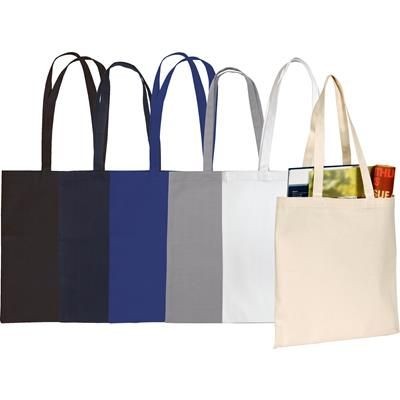 Branded Promotional SANDGATE 7OZ COTTON CANVAS SHOPPER TOTE BAG Bag From Concept Incentives.