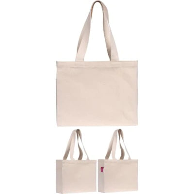 Branded Promotional CRANBROOK 10OZ COTTON CANVAS SHOPPER TOTE BAG COLLECTION Bag From Concept Incentives.