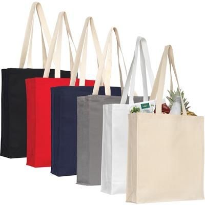 Branded Promotional AYLESHAM 8OZ SHOPPER TOTE BAG GROUP in Various Bag From Concept Incentives.