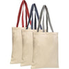 Branded Promotional ASHURST 7OZ HERRINGBONE TOTE Bag From Concept Incentives.
