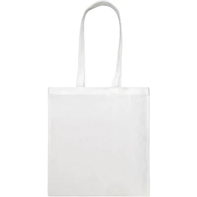 Branded Promotional RECYCLED SEABROOK 5OZ RECYCLED COTTON TOTE GROUP in Various Bag From Concept Incentives.