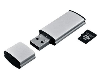 Branded Promotional BABY EXTRA USB FLASH DRIVE MEMORY STICK in Silver Memory Stick USB From Concept Incentives.