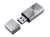 Branded Promotional BABY METAL SWIRL USB FLASH DRIVE MEMORY STICK in Silver Memory Stick USB From Concept Incentives.