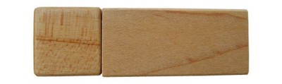 Branded Promotional BABY WOOD 2 USB FLASH DRIVE MEMORY STICK Memory Stick USB From Concept Incentives.