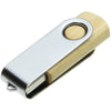 Branded Promotional BABY WOOD TWISTER USB MEMORY STICK Memory Stick USB From Concept Incentives.