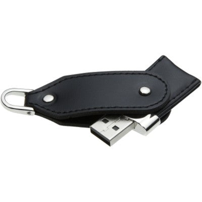 Branded Promotional BABY LEATHER TWIST USB MEMORY STICK Memory Stick USB From Concept Incentives.