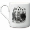 Branded Promotional BALMORAL BONE CHINA MUG in White Mug From Concept Incentives.