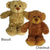 Branded Promotional 20CM PLAIN BARNEY BEAR Soft Toy From Concept Incentives.