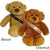 Branded Promotional 20CM BARNEY BEAR with Sash Soft Toy From Concept Incentives.