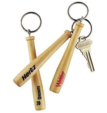 Branded Promotional BASEBALL BAT KEYRING Keyring From Concept Incentives.