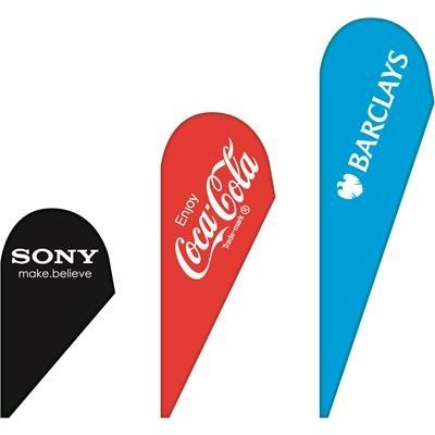 Branded Promotional BAT FAN BIG EARS ADVERTISING FLAG 120 X 220 CM Flag From Concept Incentives.