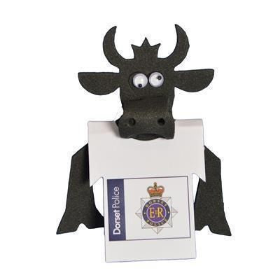 Branded Promotional COW BADGE Badge From Concept Incentives.