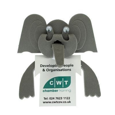 Branded Promotional ELEPHANT BADGE Badge From Concept Incentives.