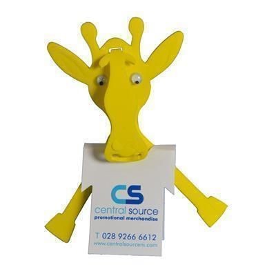 Branded Promotional GIRAFFE BADGE Badge From Concept Incentives.