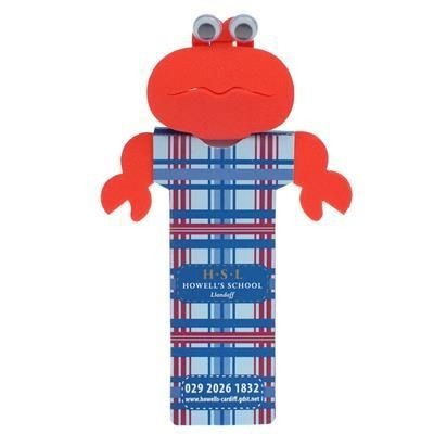 Branded Promotional CRAB BOOKMARK Bookmark From Concept Incentives.