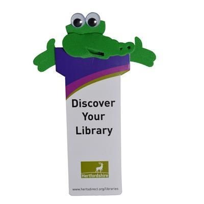 Branded Promotional CROCODILE BOOKMARK Bookmark From Concept Incentives.