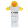 Branded Promotional DUCK BOOKMARK Bookmark From Concept Incentives.