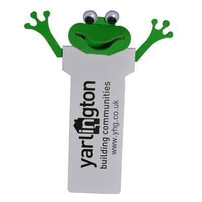 Branded Promotional FROG BOOKMARK Bookmark From Concept Incentives.