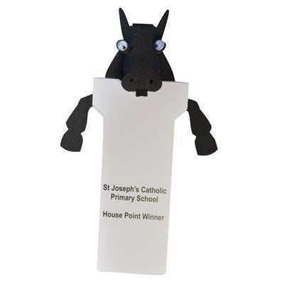 Branded Promotional HORSE BOOKMARK Bookmark From Concept Incentives.