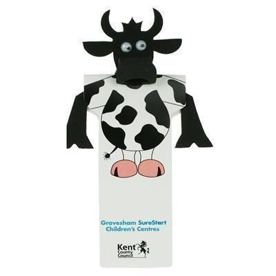 Branded Promotional COW BODY BOOKMARK Bookmark From Concept Incentives.