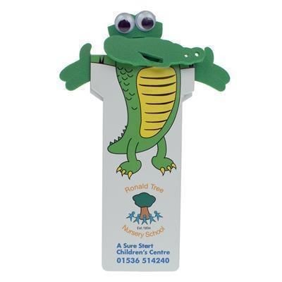 Branded Promotional CROCODILE BODY BOOKMARK Bookmark From Concept Incentives.